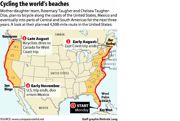 Sun Sentinel map