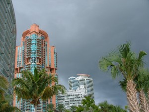 Art Deco inspired Portofino Towers - in South Pointe